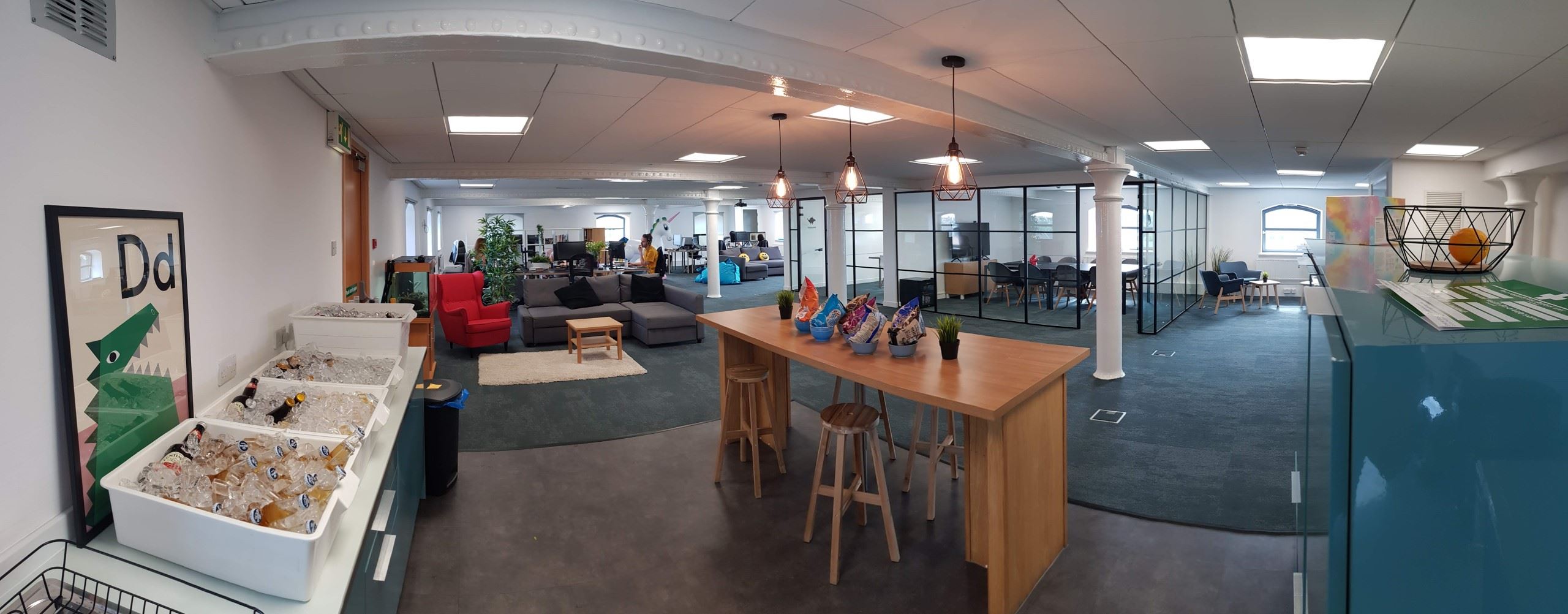 Bad Dinosaur office space